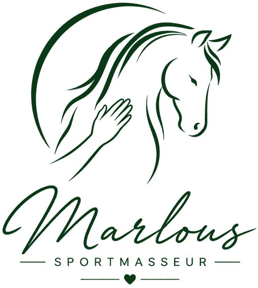 Logo Marlous paarden sportmassage